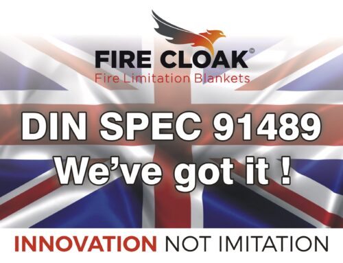 Prosol UK achieves DIN SPEC 91489:2024-11 for the Fire Cloak™ EV Fire Limitation Blanket